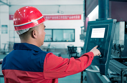 Industrial Machine Display Products Applied
