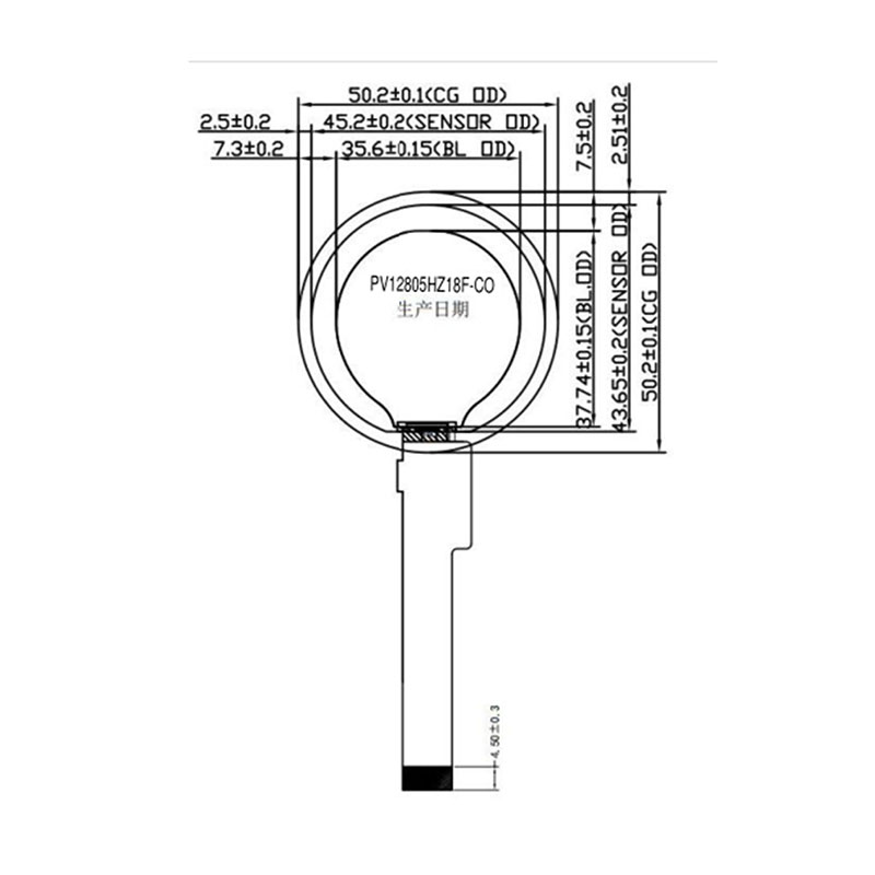 1.28 Inch 240*240 IPS Round TFT Display