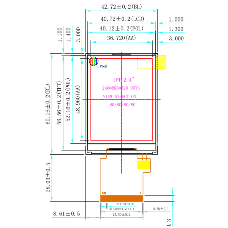 2.4 Inch Front