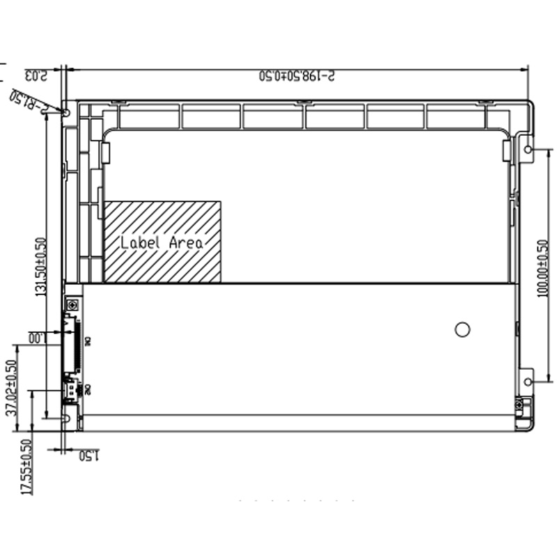8.4-PV084000AR20A Mechanical Drawing